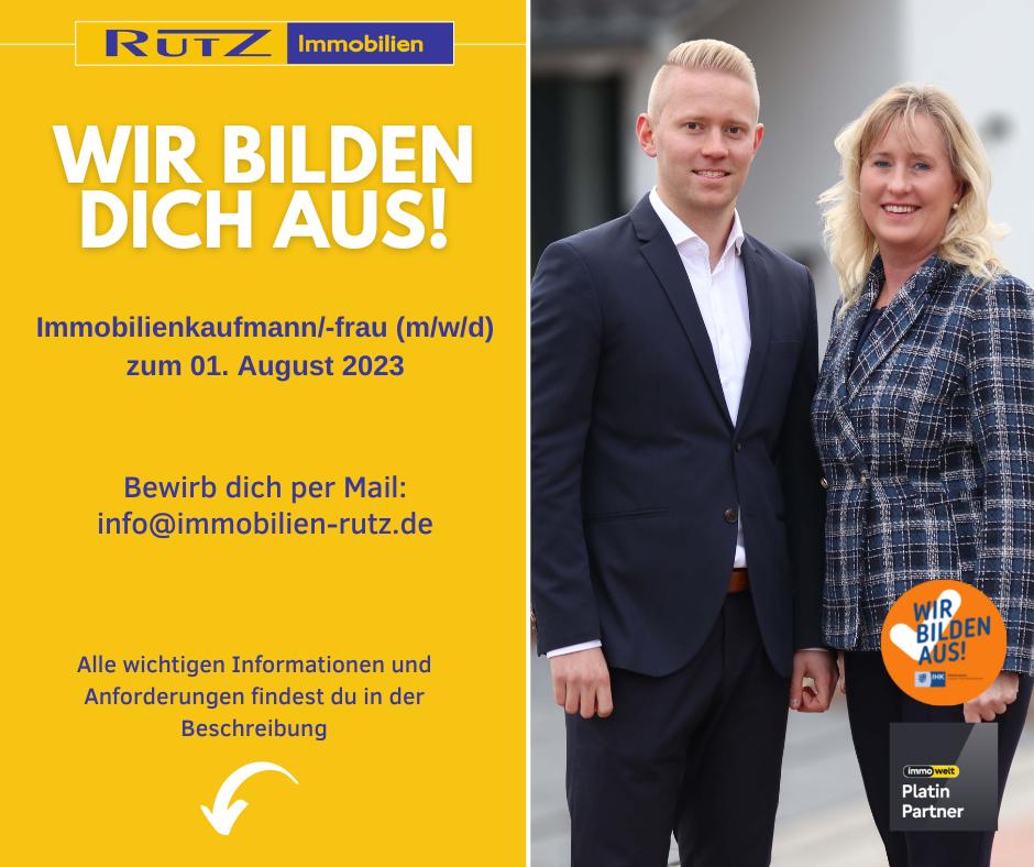 Wir bilden aus! | Rutz Immobilien GmbH